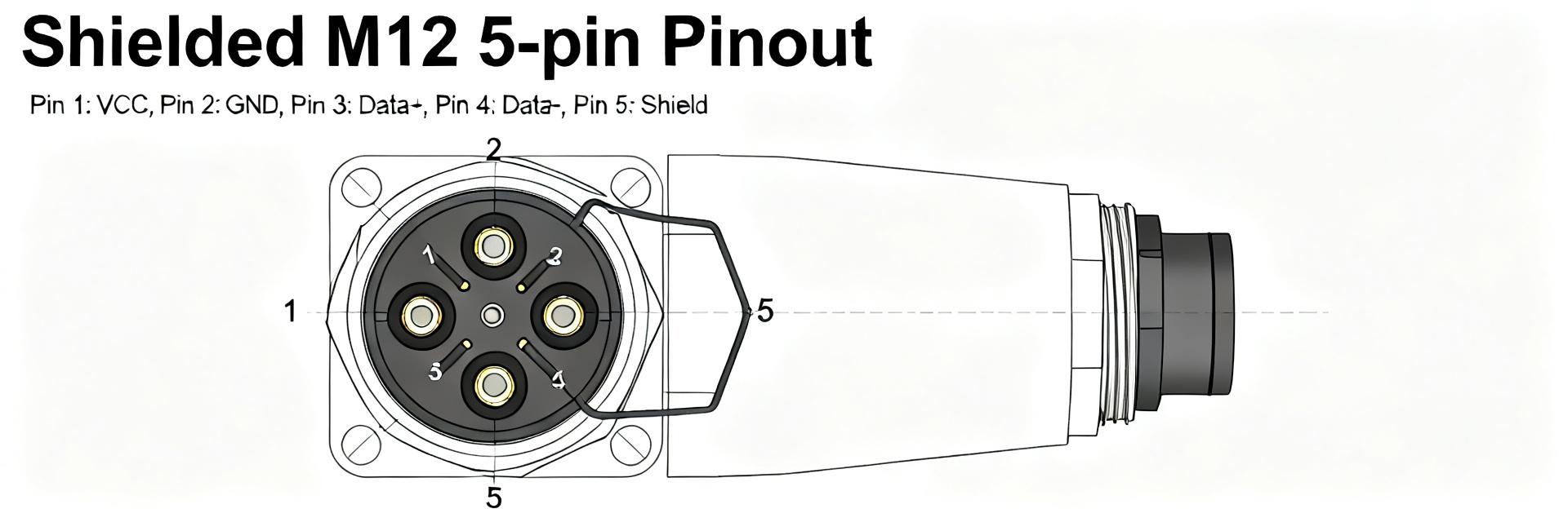 1682964 sensor/actuator cable: Full specs & pinout