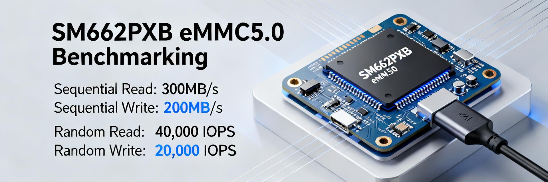 SM662PXB-ACS eMMC 5.0 Performance: Benchmark Deep Dive