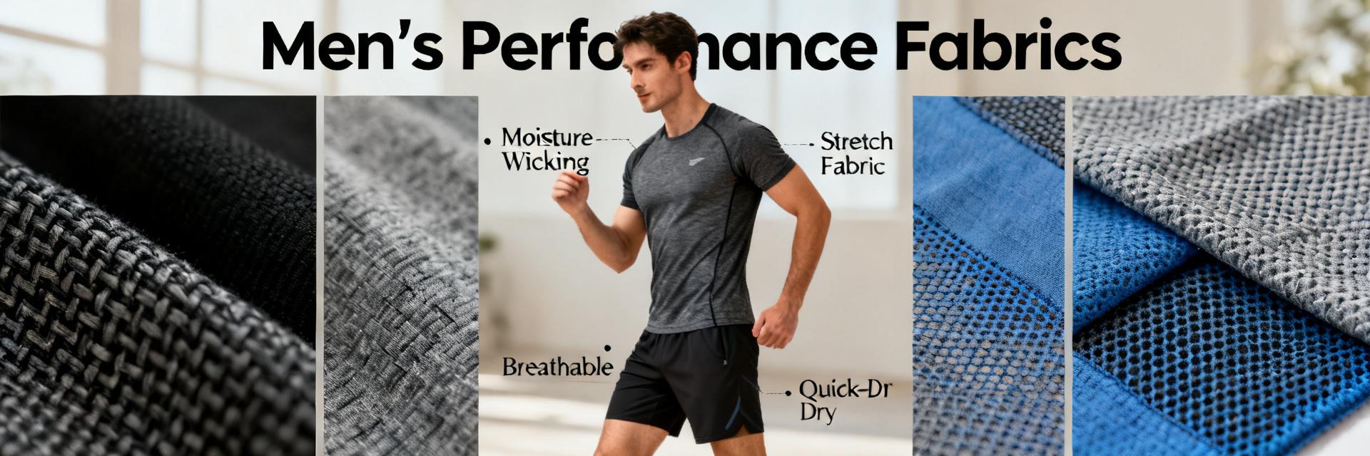 Men's Gym Clothing Market: Latest Performance Fabric Insights